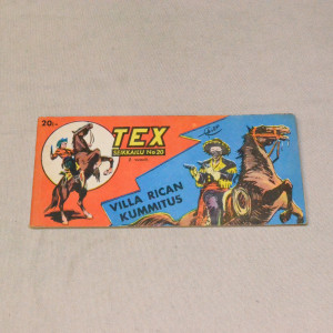 Tex liuska 20 - 1954 Villa Rican kummitus (2. vsk)